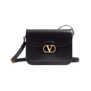 Valentino 9to5 Bag in Black Smooth Leather 24.5 cm
