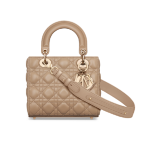 Lady Dior My ABCDior beige taupe bag 20 cm