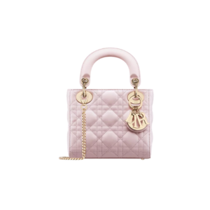 Light Pink Lady Dior Mini Bag 17cm