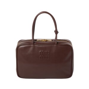 Miu Miu Beau bag in briarwood leather 34 cm