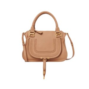 Chloé Marcie in hammered leather 36 cm