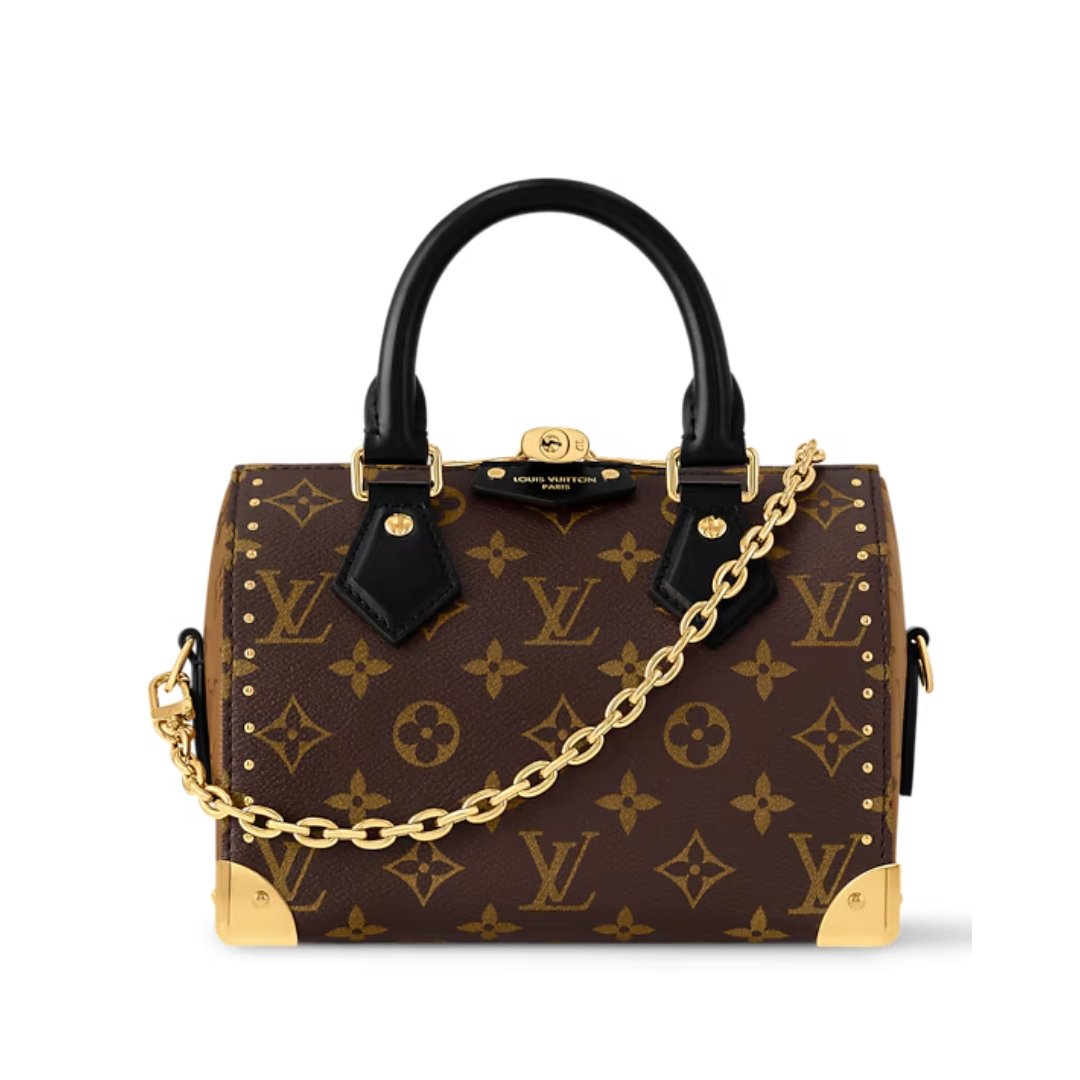 Louis Vuitton Speedy Trunk bag in Monogram canvas 20 cm