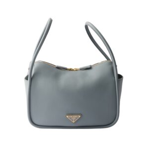 Prada Darling bag in gray leather 18 cm