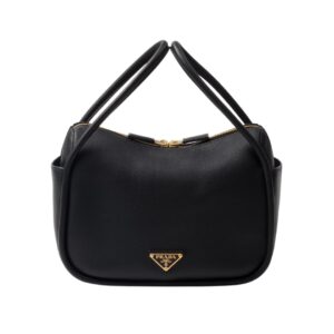 Prada Darling bag in black leather 18 cm