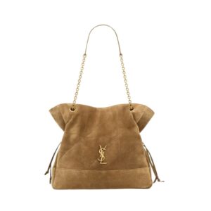 Saint Laurent Jamie Medium Camel Leather Shopping Bag 35cm