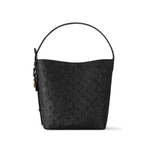 Louis Vuitton All In GM bag in black Monogram Empreinte leather 26 cm