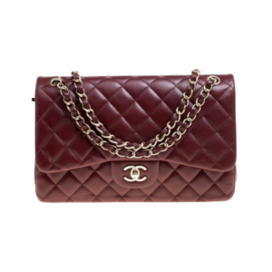 Chanel 11.12 Double Flap Burgundy Jumbo bag 30 cm