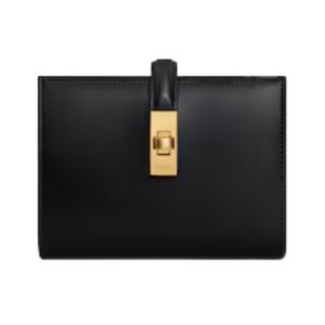 Celine Wallet with Coin Purse in Black Leather 12.7 cm
