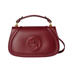 Gucci Blondie Tote Bag in Anchor Red Leather 26.5cm
