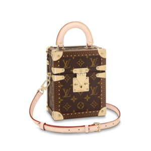 Louis Vuitton Camera Box Bag in Brown Monogram Canvas 17.5 cm