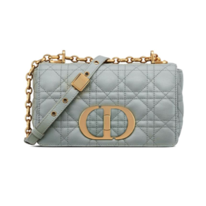 Dior Caro small bag in powder blue, 19cm