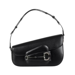 Gucci Horsebit 1955 black shoulder bag 26.5 cm