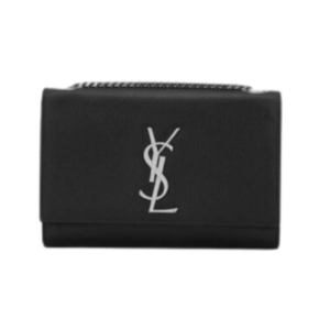 Saint Laurent Kate Small Bag in Black Leather 20cm