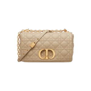 Dior Caro Medium Bag in Sand Beige, 25cm