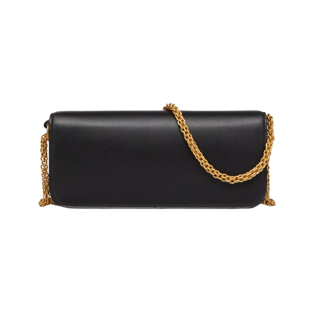 Valentino Locò bag in black leather 27 cm - Image 2