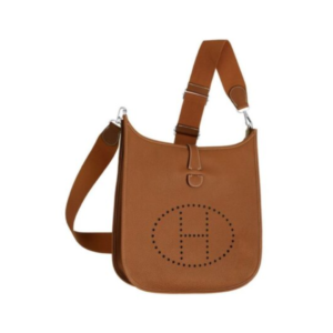 Hermès Evelyne III 29 Bag in Light Brown Clémence Leather