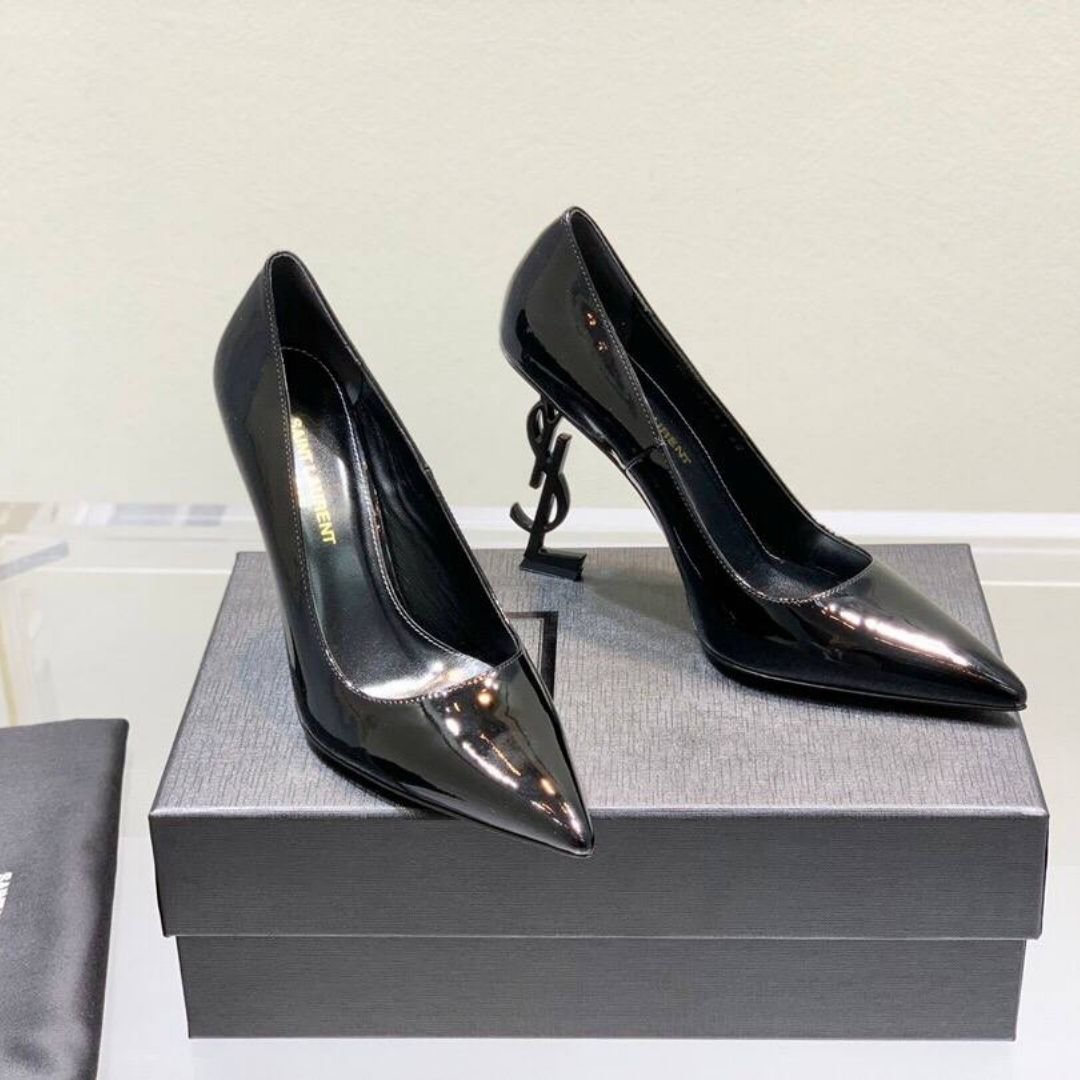 Saint Laurent Opyum black 8.5 cm pumps - Image 6