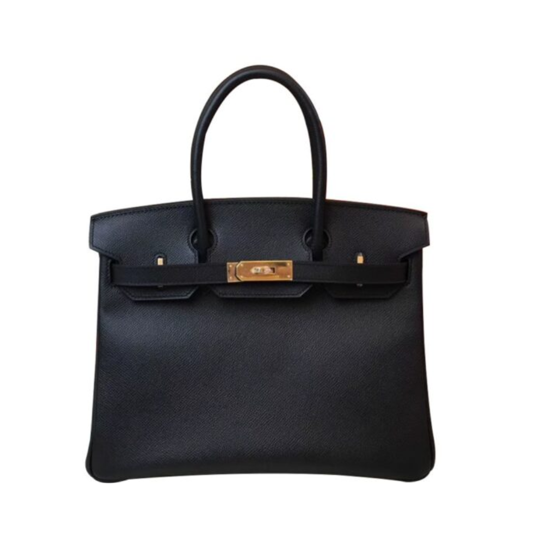 Hermès Birkin 35 Bag in Black Epsom Leather