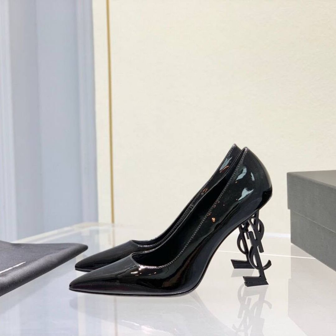 Saint Laurent Opyum black 8.5 cm pumps - Image 5
