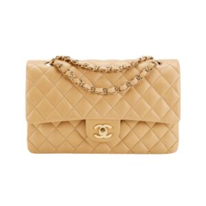 Chanel 11.12 Double Flap beige clair Jumbo bag 30 cm
