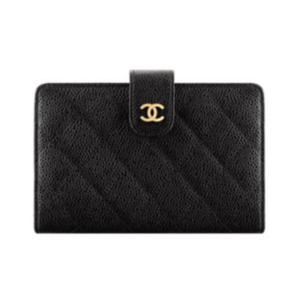 Chanel Classic Wallet in Black Leather 15cm