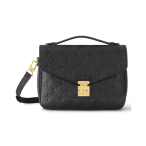 Louis Vuitton Pochette Métis Monogram black bag 25 cm
