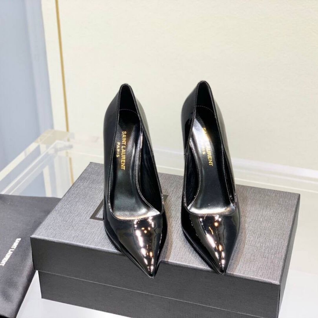 Saint Laurent Opyum black 8.5 cm pumps - Image 2