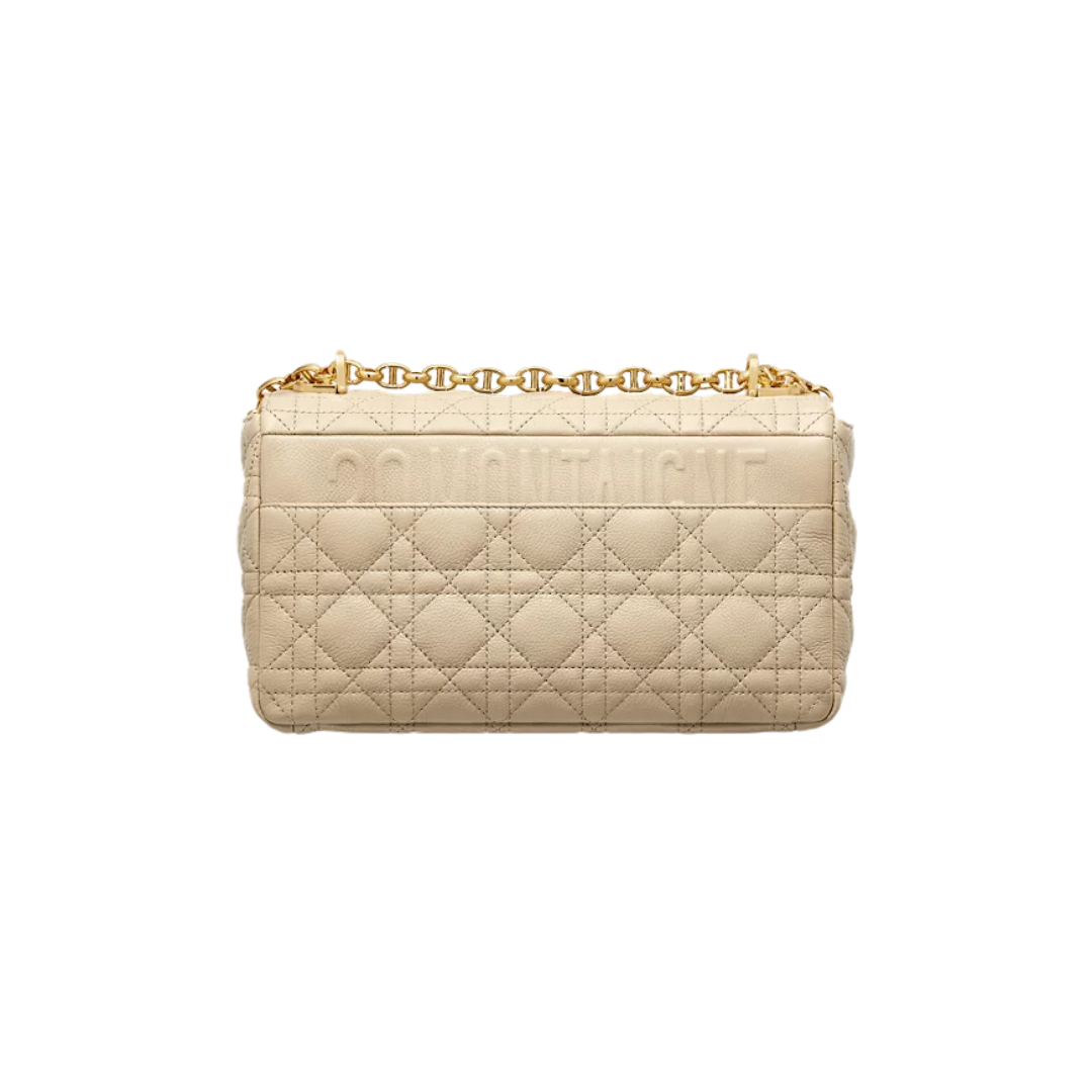 Dior Caro Medium Bag in Sand Beige, 25cm - Image 3