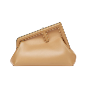Fendi The First bag in beige leather 26 cm