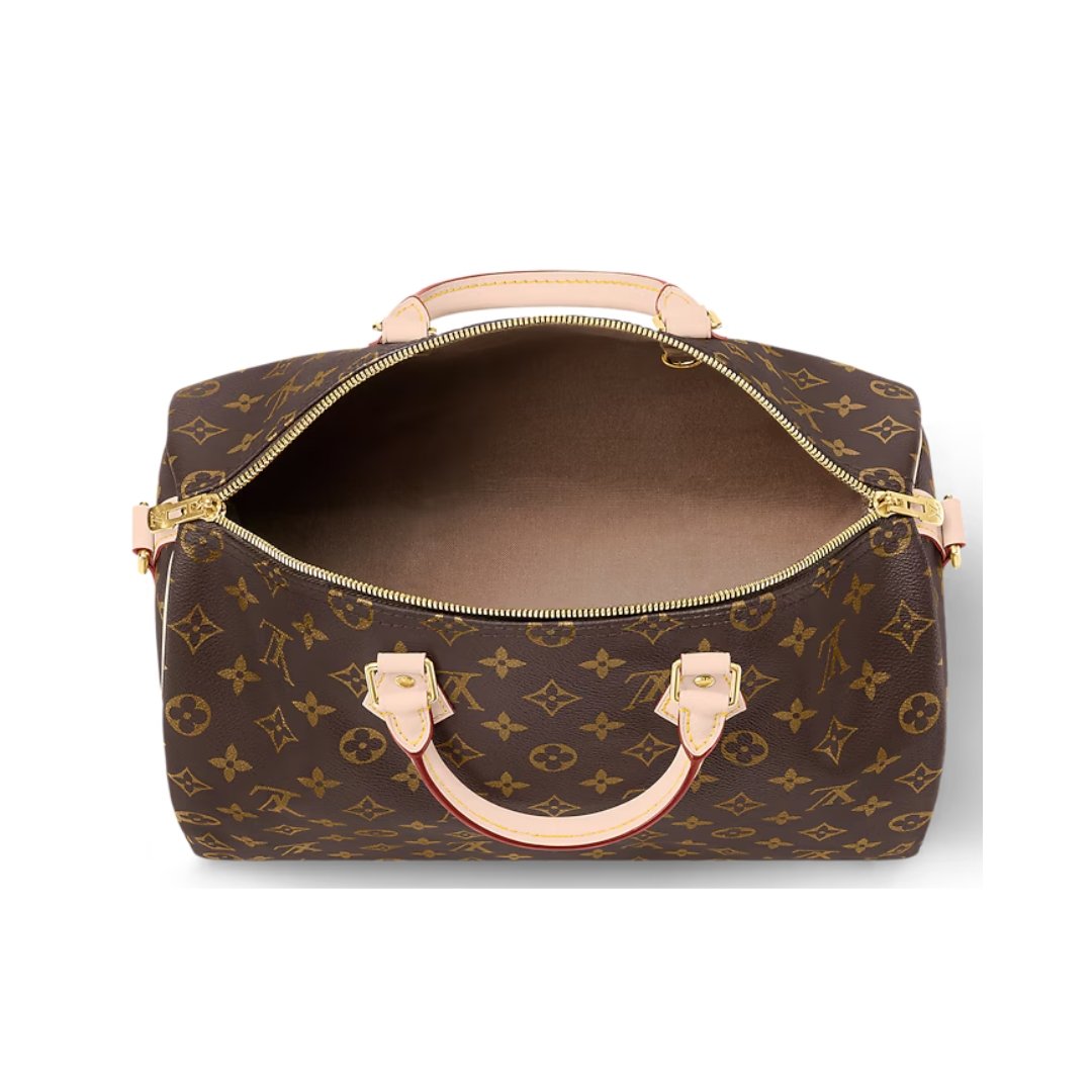 Louis Vuitton Speedy Bandoulière bag in Monogram canvas 35 cm - Image 3