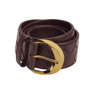 Bottega Veneta Fondant Woven Nappa Leather Belt, 4cm