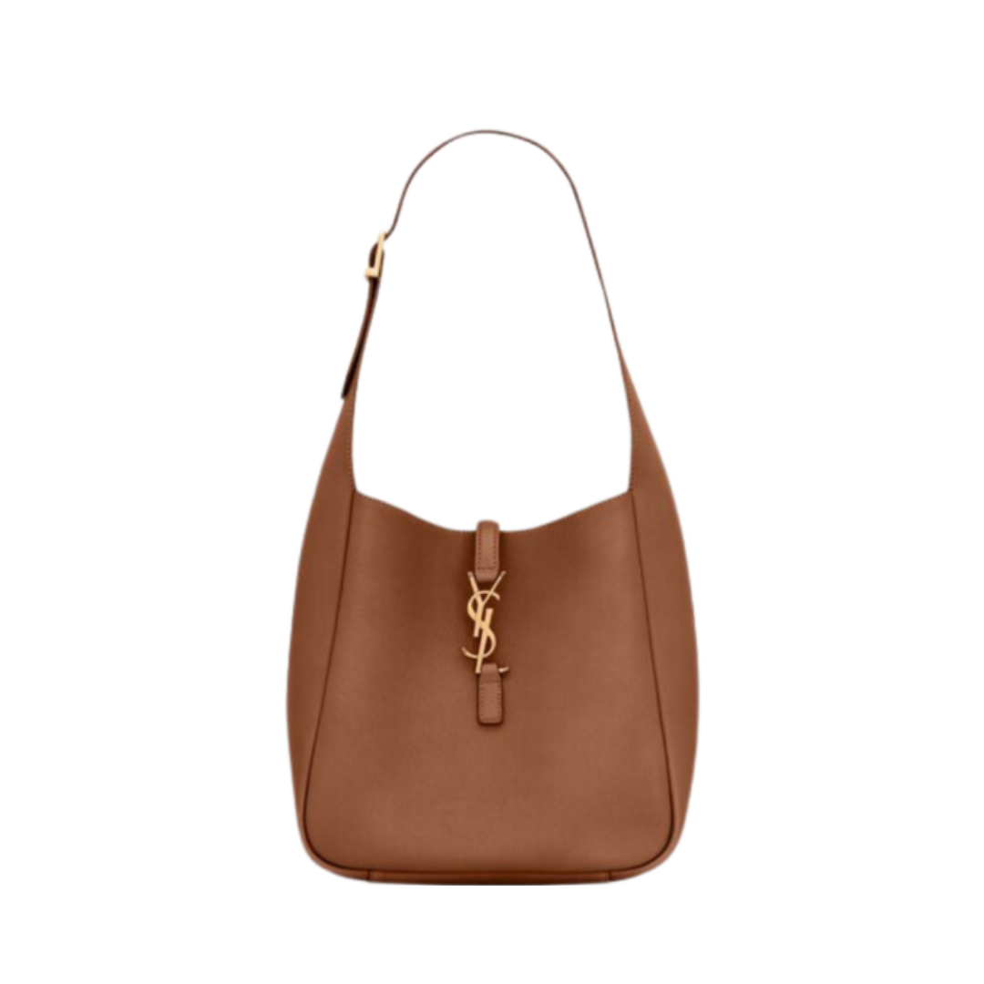 Saint Laurent Le 5 à 7 Small Supple cognac bag 23 cm