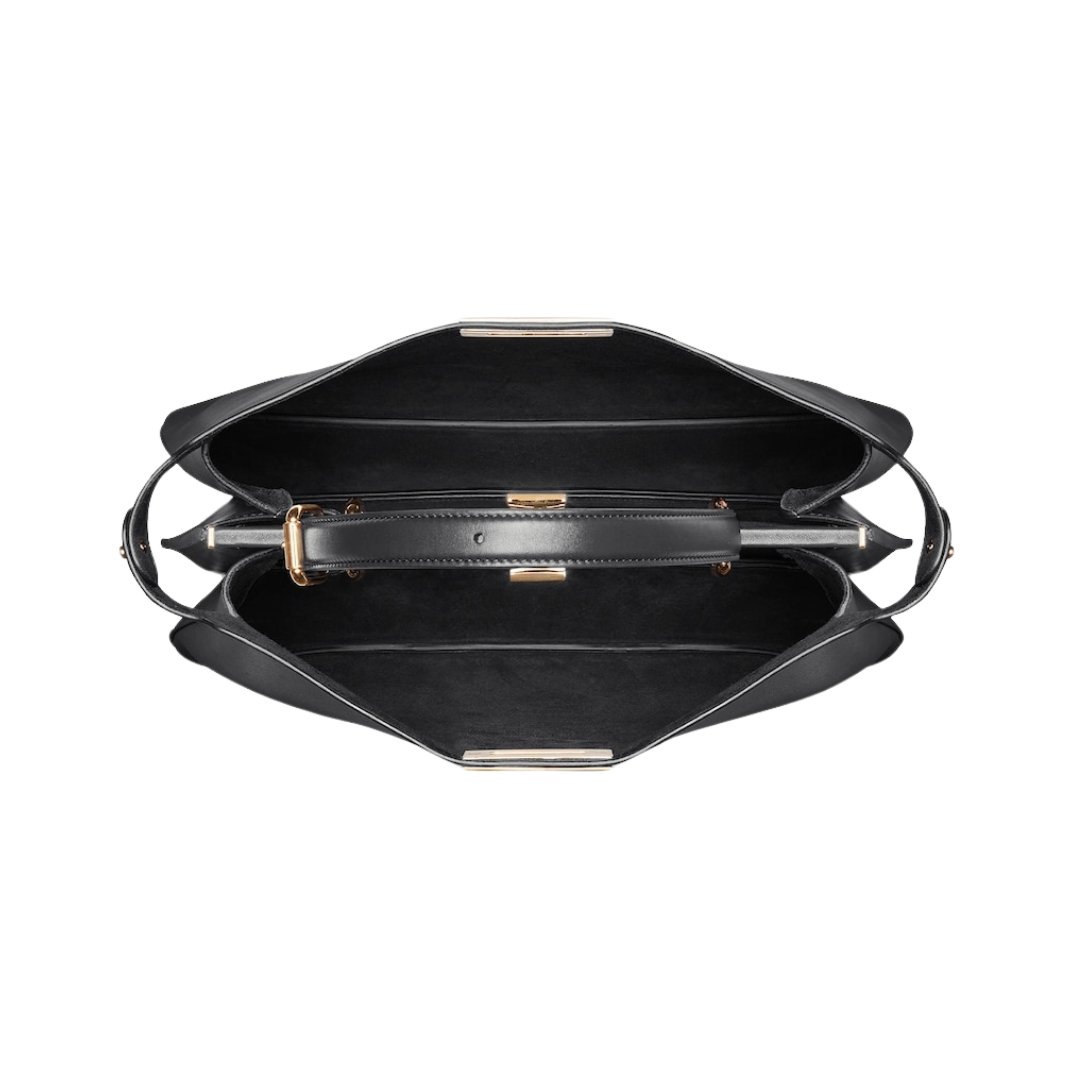 Fendi Peekaboo ISeeU Bag in Black Leather 25.5 cm - Image 4