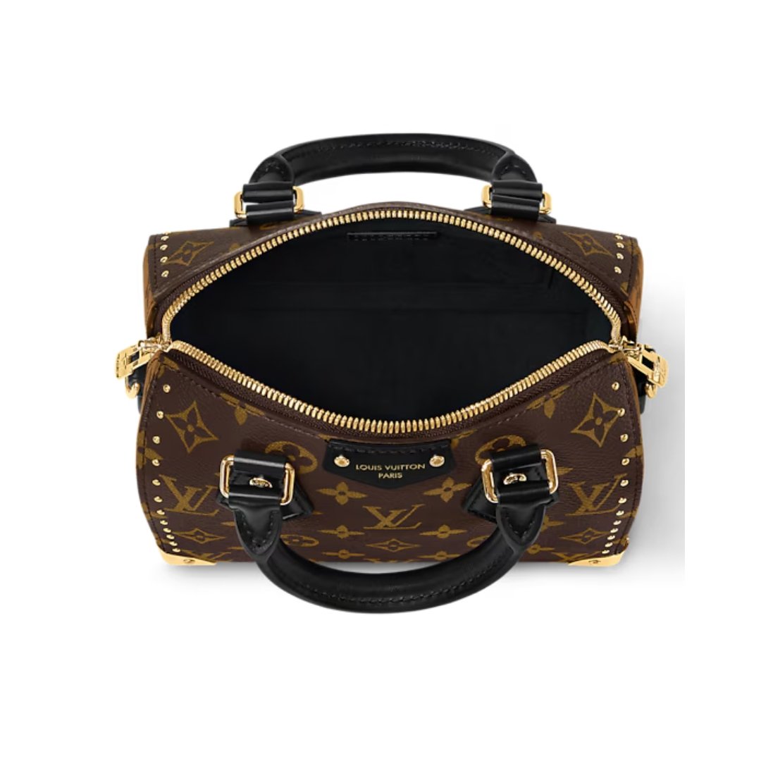 Louis Vuitton Speedy Trunk bag in Monogram canvas 20 cm - Image 4