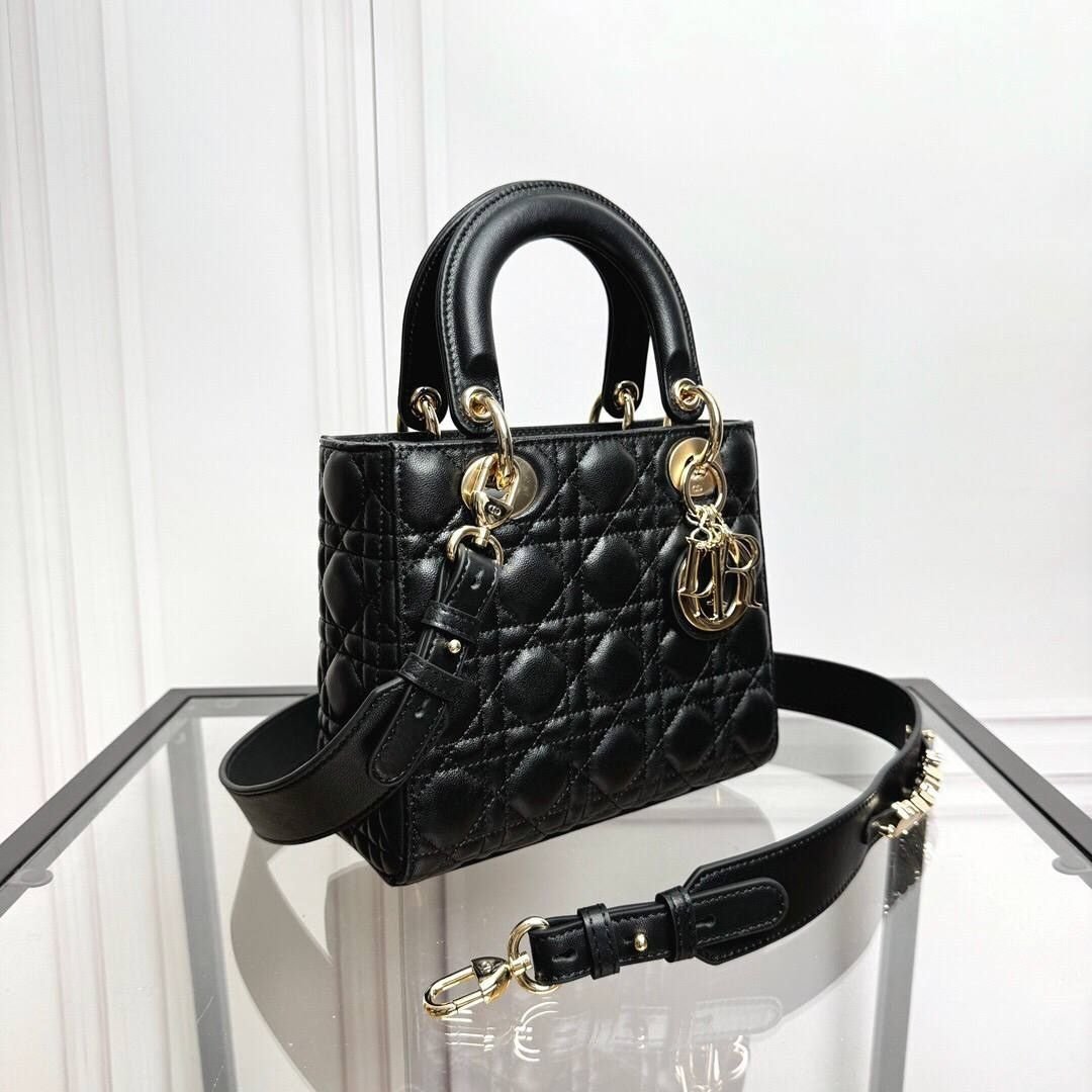 Lady Dior My ABCDior bag black 20 cm - Image 4