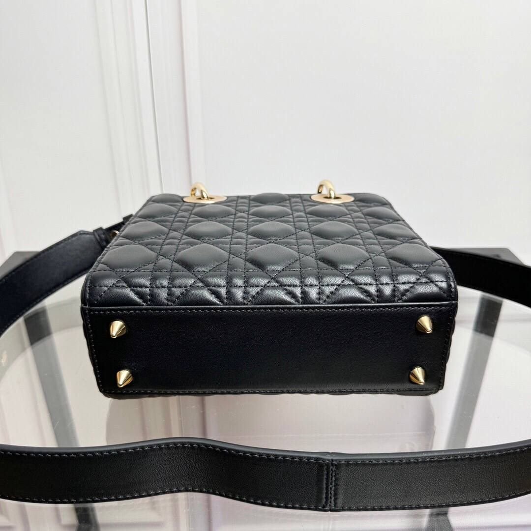 Lady Dior My ABCDior bag black 20 cm - Image 3