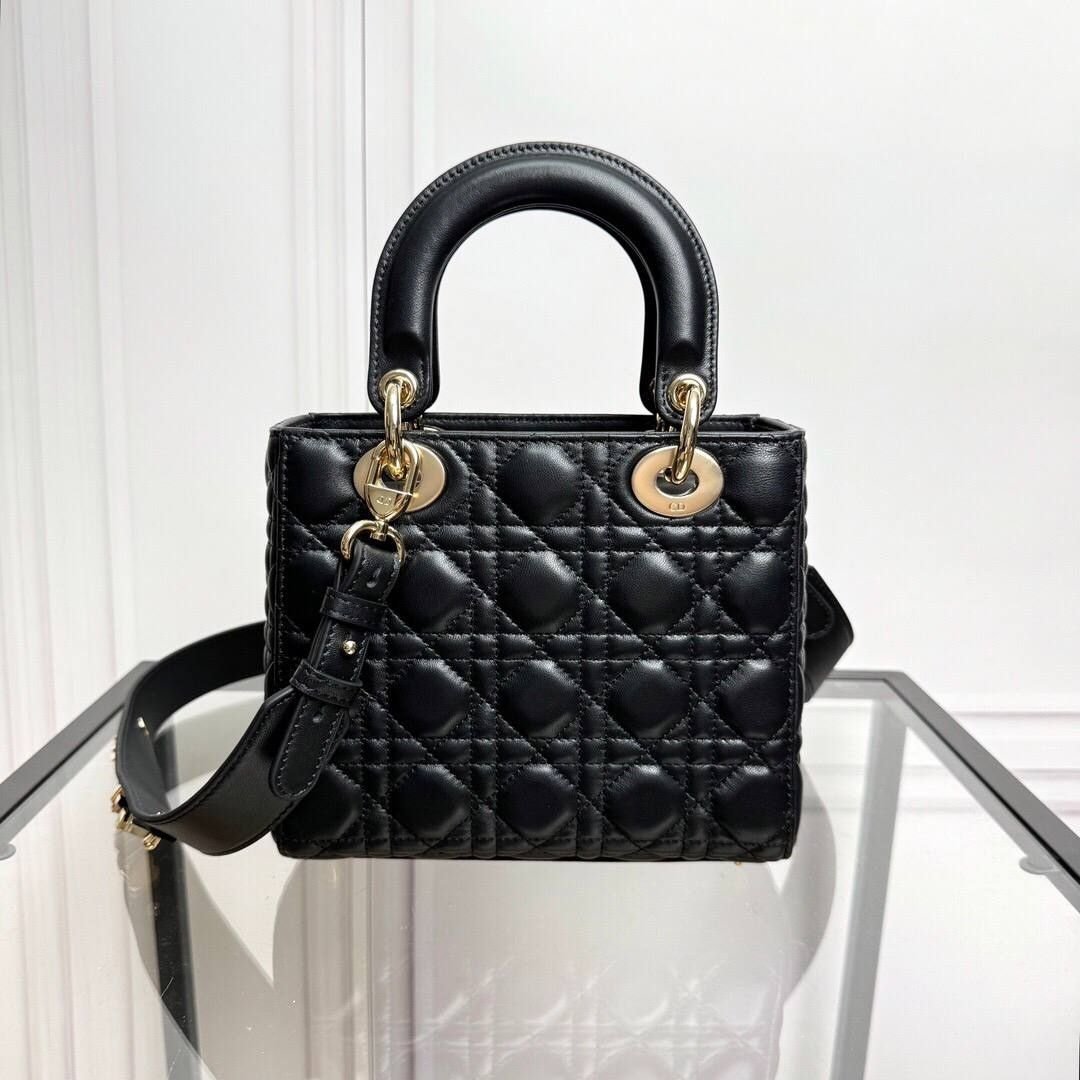 Lady Dior My ABCDior bag black 20 cm - Image 2