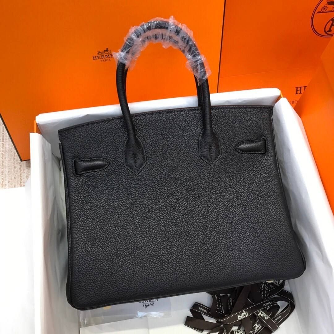 Hermès Birkin 35 Bag in Black Epsom Leather - Image 3