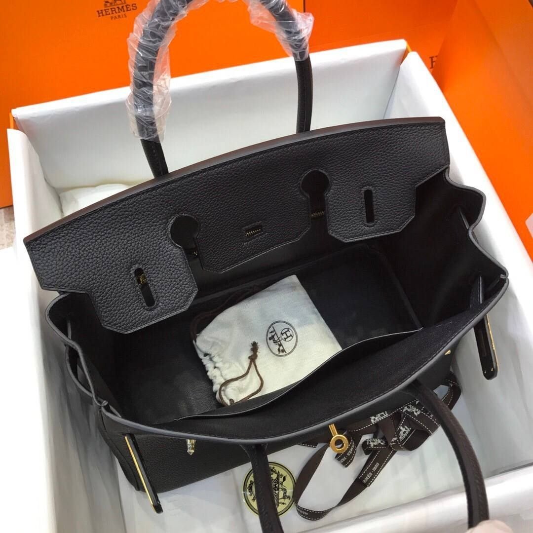 Hermès Birkin 35 Bag in Black Epsom Leather - Image 5