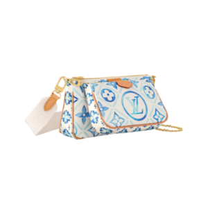 Louis Vuitton Multi Pochette Accessoires Bag in Pastel Monogram Canvas 24 cm