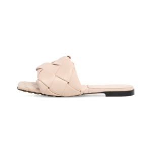 Bottega Veneta Lido beige leather sandals