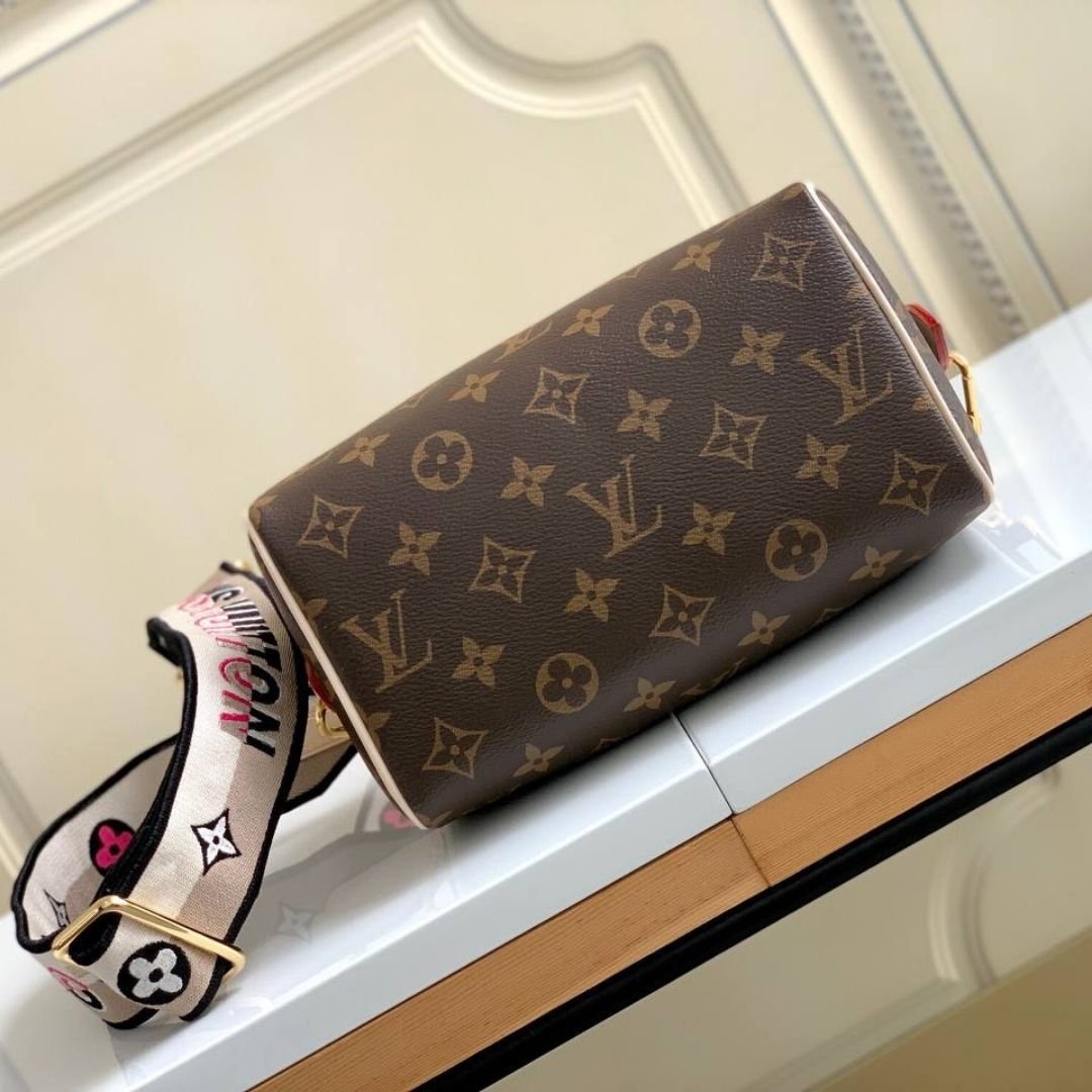 Louis Vuitton Speedy Bandoulière bag in Monogram canvas 20 cm - Image 2