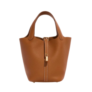 Hermès Picotin Lock Bag in Brown Togo Leather 18cm