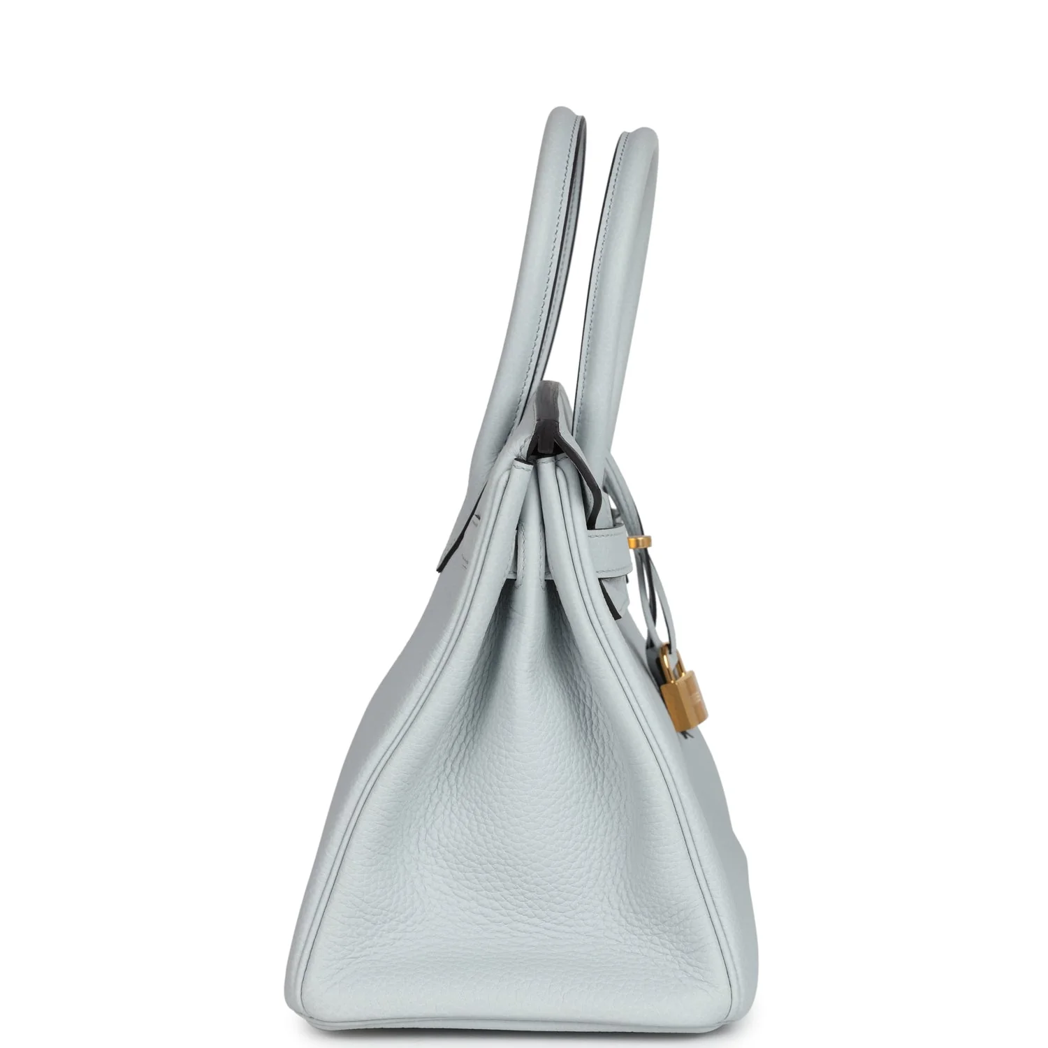 Hermès Birkin 30 bag in Pale Blue Togo leather with gold hardware - Image 2