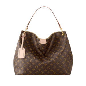 Louis Vuitton Graceful MM bag in beige Monogram canvas 41 cm