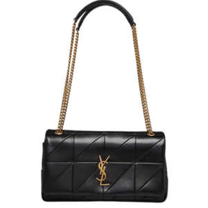 Saint Laurent Jamie Bag in Black Leather 27 cm