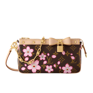 Louis Vuitton x Takashi Murakami Cherry Blossom 20 cm clutch bag