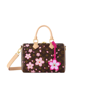 Louis Vuitton Speedy Bandoulière x Takashi Murakami Cherry Blossom 25 cm bag