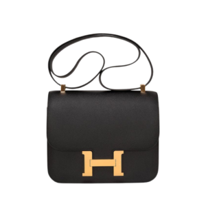 Hermès Constance 24 bag in black leather