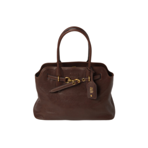 Miu Miu Aventure medium bag in brown nappa 31 cm